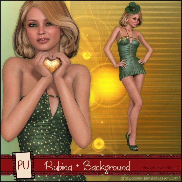 Rubina + Background - Click Image to Close